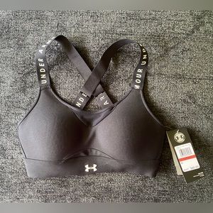 NWT UNDER ARMER HIGH SUPPORT SPORTS BRA